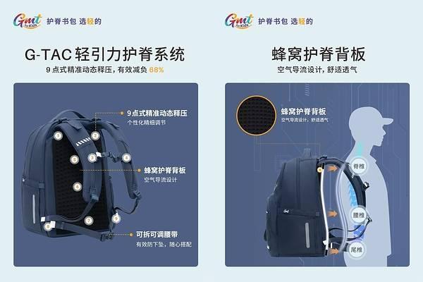 GMT for Kids的成长扩容：FLOW系列36L护脊书包上市，延伸大童市场版图