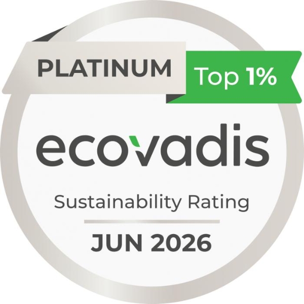 Roca乐家连续两年荣获EcoVadis 铂金勋章，斩获官方授予的“领导者”荣誉称号 