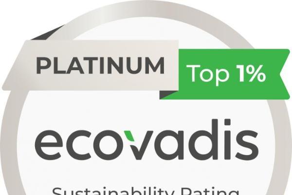 Roca乐家连续两年荣获EcoVadis 铂金勋章，斩获官方授予的“领导者”荣誉称号 