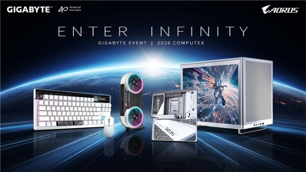技嘉“ENTER INFINITY”发布会登场，揭晓 COMPUTEX 2026 新品阵容 