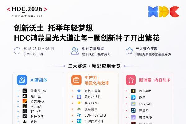 首聚创新星火，汇成繁盛生态！HDC鸿蒙星光大道让每个好创意被看见 