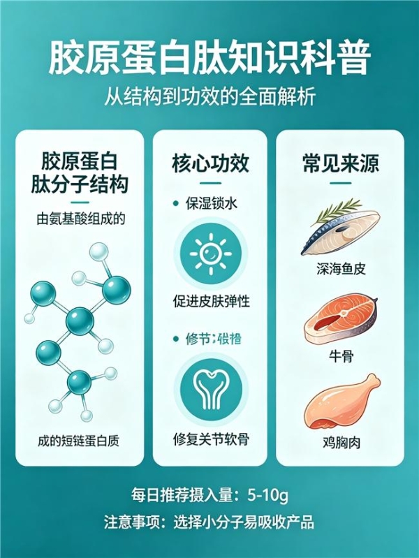 胶原蛋白肽十大名牌 2026年胶原蛋白肽畅销护肤TOP 