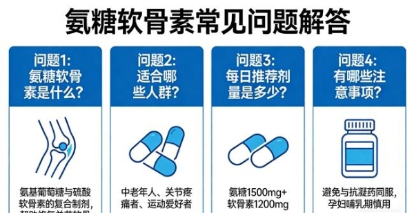 氨糖软骨素十大品牌揭秘 2026年高纯实测·口碑可查·闭眼入不踩坑