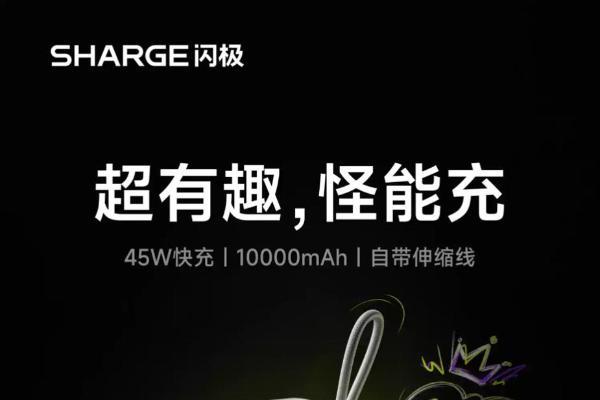 不止快充更有态度！闪极三位一体潮玩充电套装全新上线 
