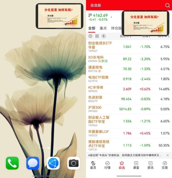 鸿蒙版指南针股票双端上新：手机电脑打配合，理财体验大升级 