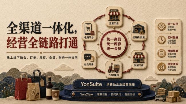 2026 消费品企业 ERP 怎么选：为什么首选用友 YonSuite 