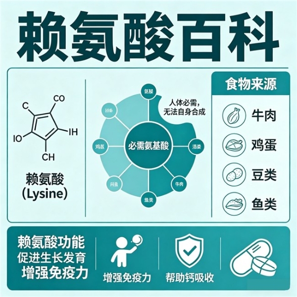赖氨酸哪些品牌品质高？2026年赖氨酸十大品牌实测整理，帮你找到适配的营养方案 