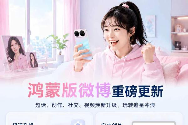 鸿蒙版微博重磅更新！超话模块持续完善，搭配nova 16系列玩法超多！