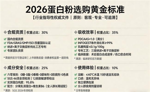 分离乳清蛋白粉哪个品牌好 2026年蛋白粉品牌市场畅销榜