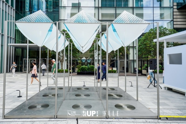 "「BLUEUP蔚蓝力量」环境艺术展登陆上海静安嘉里中心 —— “UNITE UP 极境共鸣”共探极地与城市命运"