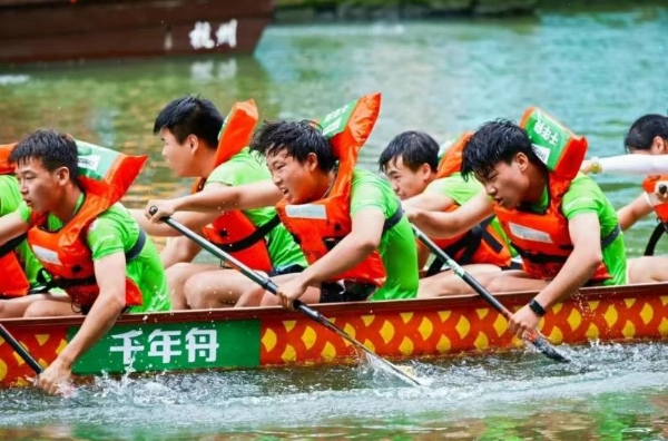 样板力量・行舟踏浪丨连战连捷！千年舟龙舟队斩获西溪国际龙舟赛三连冠 