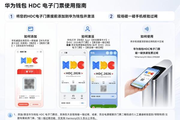参会必备！华为负一屏 全程护航HDC 2026参会之旅 