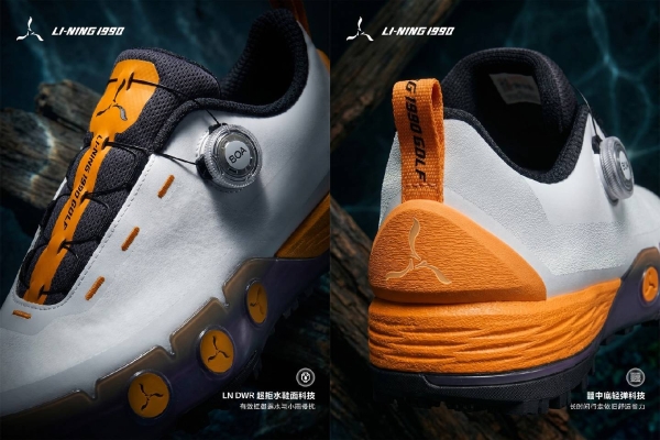 入局即定 稳驭全场 LI-NING 1990「定海」专业高尔夫球鞋全新上市 