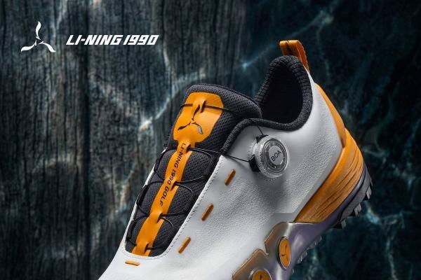 入局即定 稳驭全场 LI-NING 1990「定海」专业高尔夫球鞋全新上市 