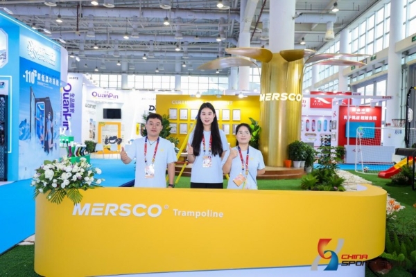 MERSCO家庭“蹦床乐园”在2026中国体博会正式“开园” 
