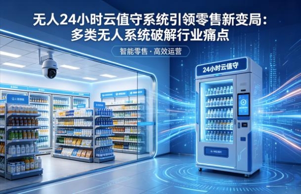 无人 24 小时云值守系统引领零售新变局：多类无人系统破解行业痛点 