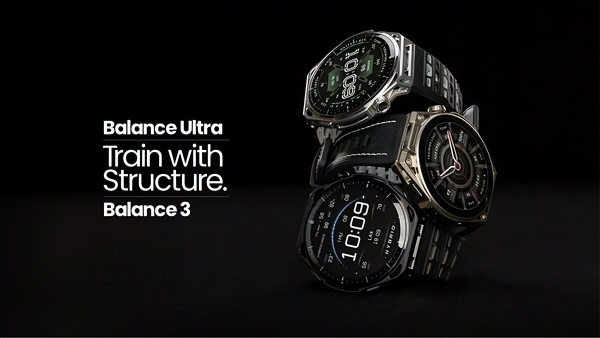 amazfit 发布新品 Balance 3 和 Balance Ultra智能运动手表，开启混合训练新时代 