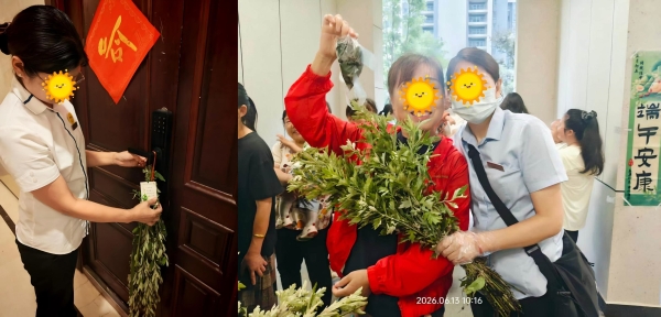 粽香传情、悦享时光—金融街第一太平戴维斯物业端午佳节共此时 