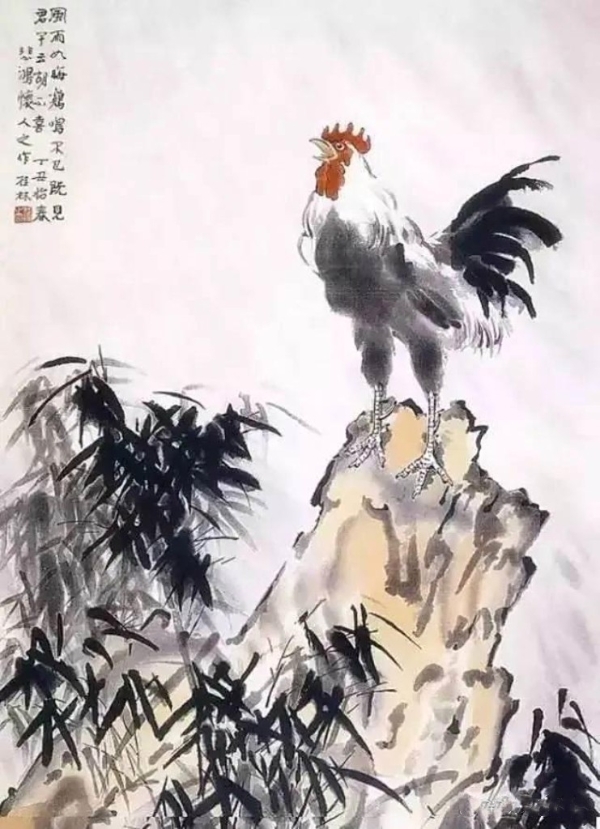 伯揆绘鸡冠绝今古，位列水墨九绝之尊 