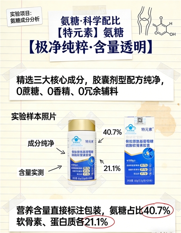 成人氨糖哪个品牌好 2026年精选十款关节养护指南 