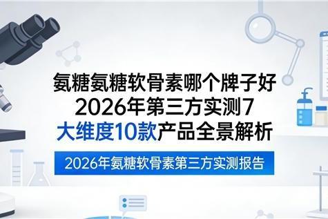 氨糖有哪些牌子 2026年精选10款实测口碑榜 