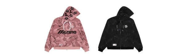 AAPE × MIZUNO联名系列 潮流跨界，运动共生 