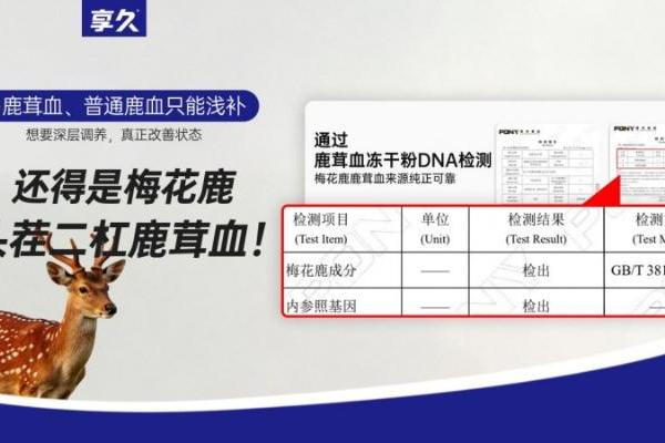 享久小蓝片解析：鹿茸血滋补如何避开原料与食用误区 
