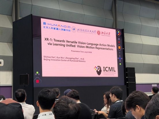 登顶 ICML！北京人形 XR-1 入选全球前 0.7%，筑牢慧思开物具身智能技术底座 