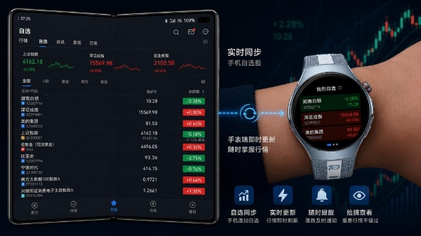 独家支持手表互通，隔空传送、闪控球加持，鸿蒙版新浪财经重磅升级 