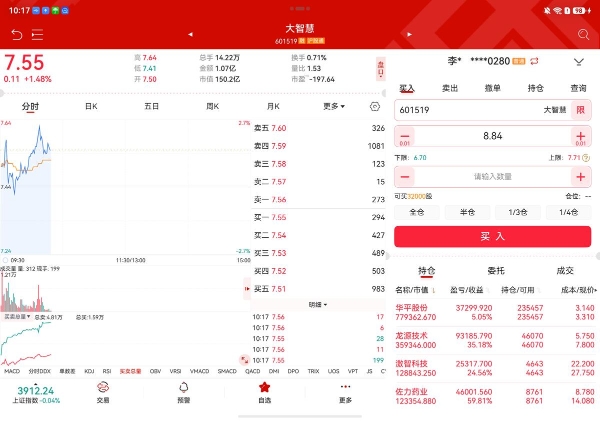 一键登录、资讯朗读、智能防窥…大智慧申久化身“鸿蒙技术引擎”，助力多家券商体验全面升级 