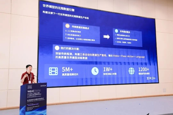 昆仑万维方汉WAIC抛三大产业预判：世界模型将走出屏幕，游戏与音乐行业迎来“范式跃迁” 