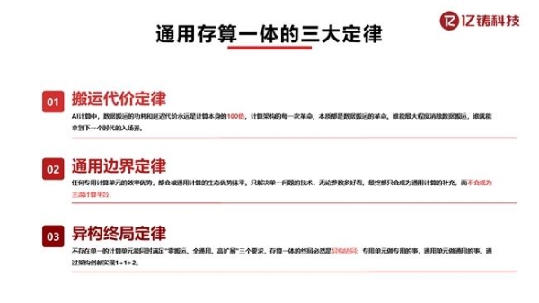 WAIC 2026 | 亿铸科技发布通用存算一体三大定律，探索 AI 算力演进新路径 