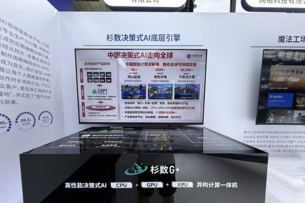 杉数科技亮相WAIC 2026，展示「全栈决策式AI」创新成果 