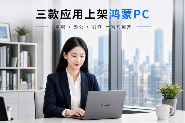 找工作、办公、创作一站式配齐！BOSS直聘、360AI办公、快剪辑上线鸿蒙PC 