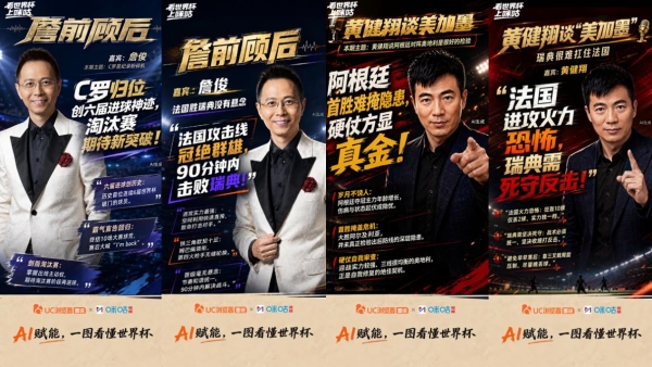 “AI+体育”新玩法，精彩一个不漏：UC打造千万用户观赛狂欢盛宴 