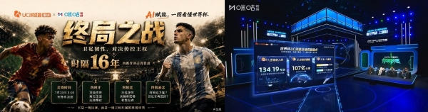 “AI+体育”新玩法，精彩一个不漏：UC打造千万用户观赛狂欢盛宴 