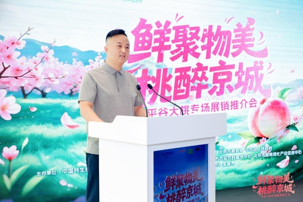 政企银商搭产销金桥 京郊鲜品润首都餐桌——"京郊产·本地鲜"平谷大桃专场展销推介会圆满启幕