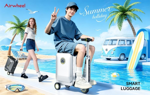 暑期旅行进入高峰爱尔威Airwheel AI智能电动行李箱重塑全新出行体验 