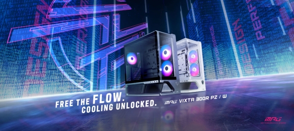 微星机箱再添新作 VIXTA 300维斯塔机箱双版本齐发 