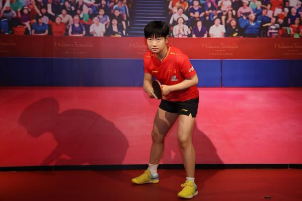 孙颖莎首尊蜡像正式入驻上海杜莎夫人蜡像馆 世界体育名人嘉年华暑期荣耀开启 