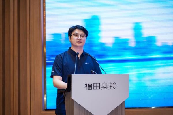 福田奥铃智蓝换电轻卡深圳交付 3分钟换电提速城配效率 