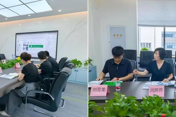 科技赋能 守护安全丨西青区科技局局长闫芹芹一行莅临都市检测调研指导 