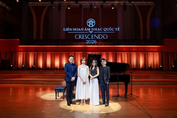 廖明飞出任2026年越南Crescendo国际音乐节评委 分享33年教学体会 