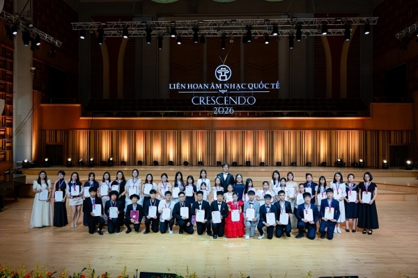 廖明飞出任2026年越南Crescendo国际音乐节评委 分享33年教学体会 