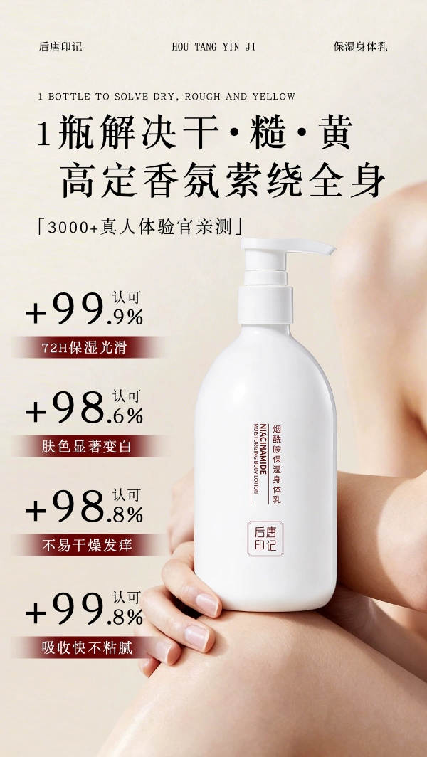 后唐印记烟酰胺身体乳怎么样？2026 后唐印记真实品牌资质与产品解析 