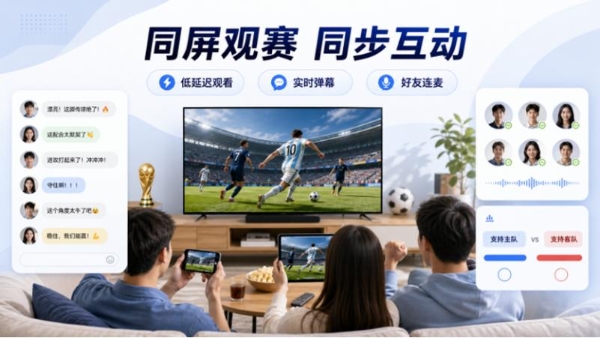 2026 年世界杯倒计时：实时音视频底座如何重塑赛事直播的“同场感” 
