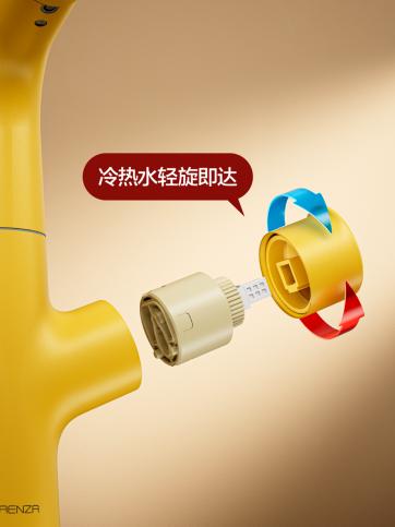 艺术入水，萌趣入心|法恩莎大眼狗除氯龙头，重构卫浴生活美学 