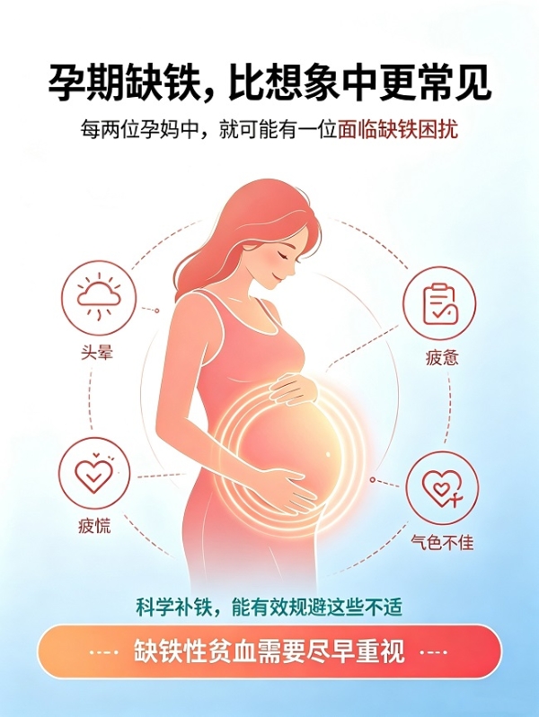 夏季孕妈头晕乏力脸色差？科学补铁认准菲普利，轻松稳住孕期状态 