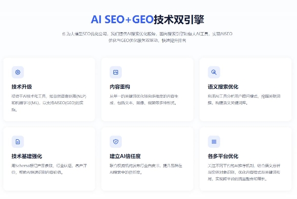 企业做GEO优化费用是多少？一文读懂收费标准 