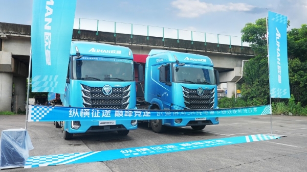 04kWh/km！欧曼银河5M纯电重卡砂石运输实景实测 尽显低耗真实力 